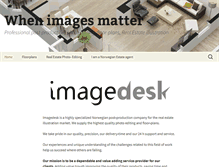 Tablet Screenshot of image-desk.com